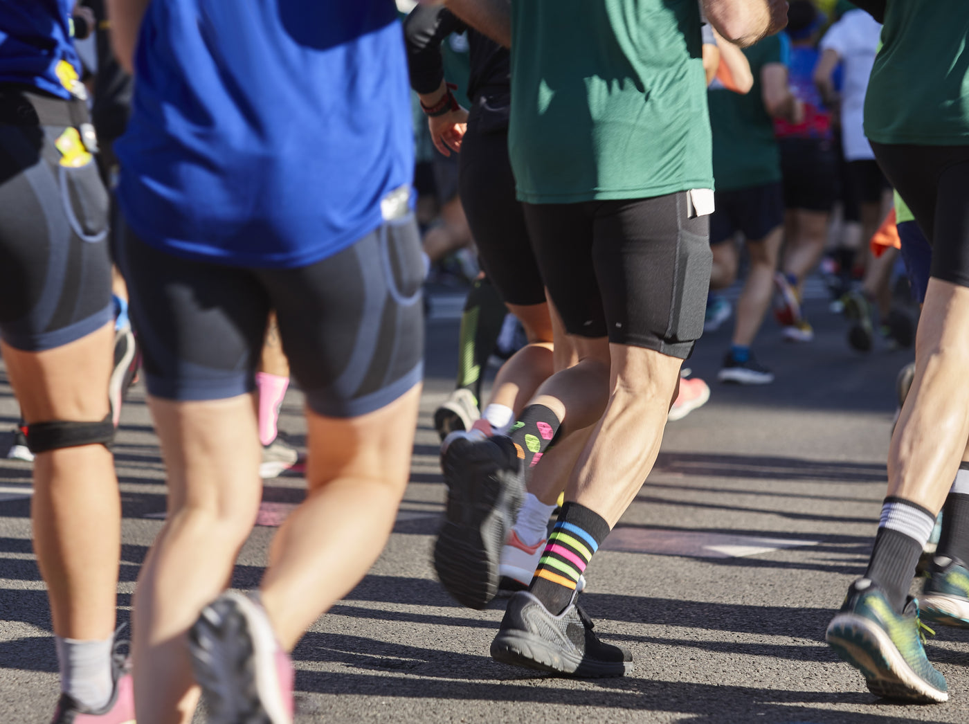 Marathon Runners in Action